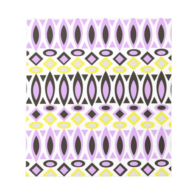 Tribal pattern notepad (Front)