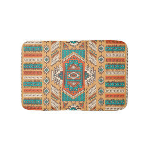 Tribal pattern, perfect for decor. bath mat
