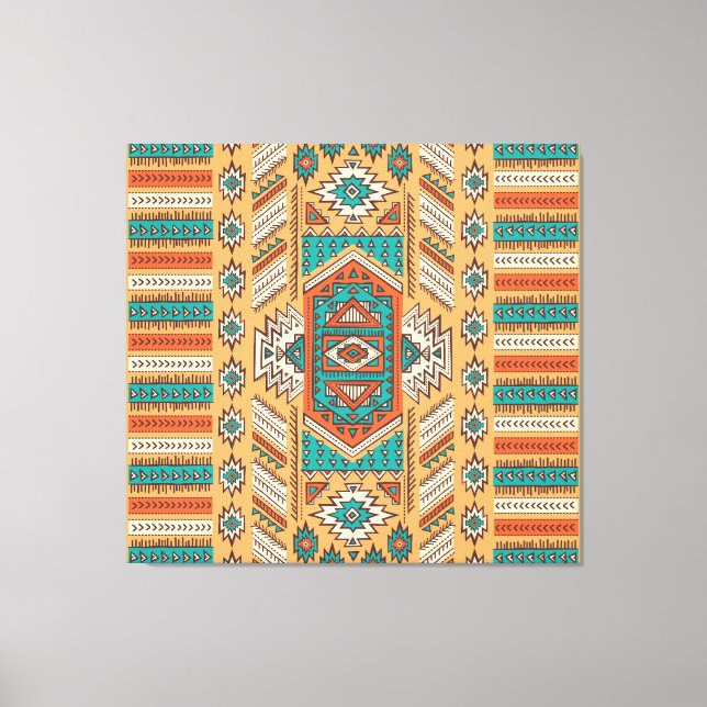 Tribal pattern, perfect for decor. canvas print (Front)