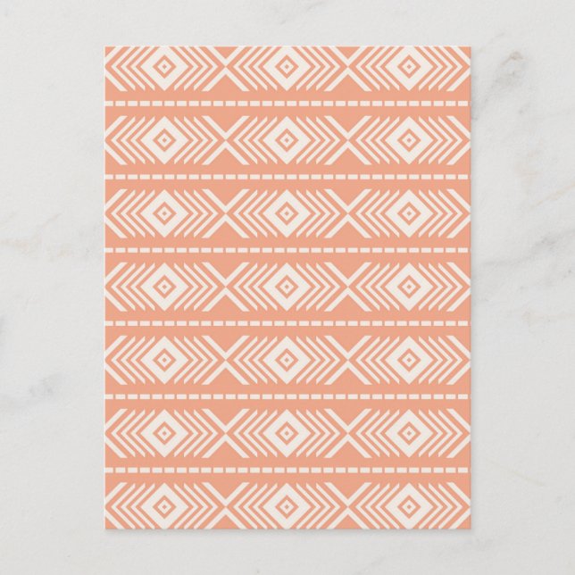 Tribal pattern postcard (Front)