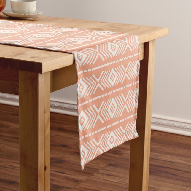 Tribal pattern short table runner (In Situ)