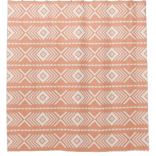 Tribal pattern shower curtain