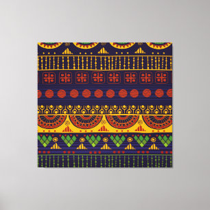 Tribal pattern, versatile for various uses. canvas print