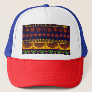 Tribal pattern, versatile for various uses. trucker hat