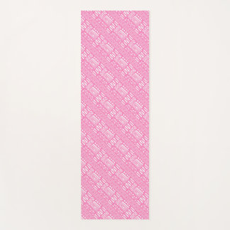 Tribal pattern yoga mat