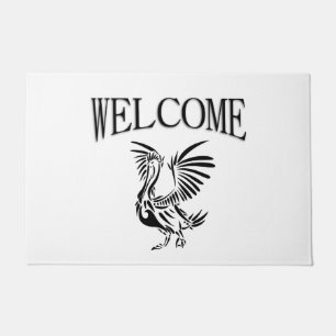 Tribal Pelican Art Doormat