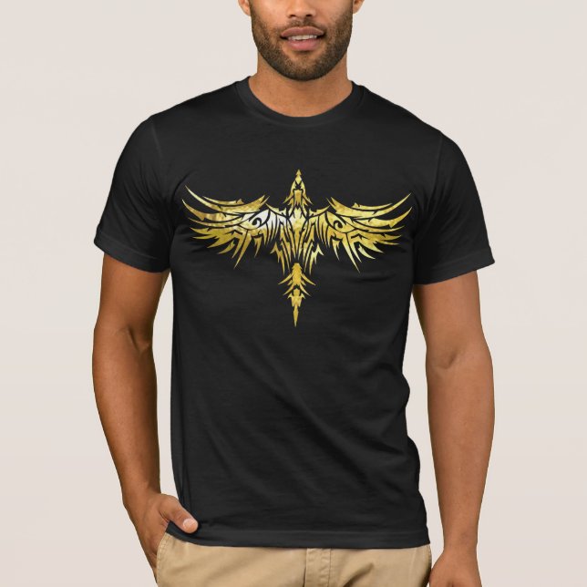 tribal phoenix dark tee 1 (Front)