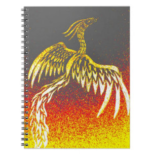 Tribal Phoenix Notebook