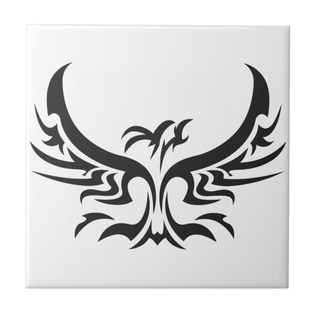 Tribal Phoenix Tile (Front)