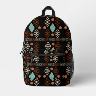Tribal Printed Backpack