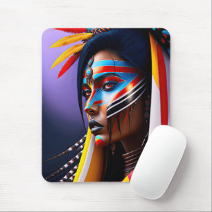 Tribal Queen Mouse Mat