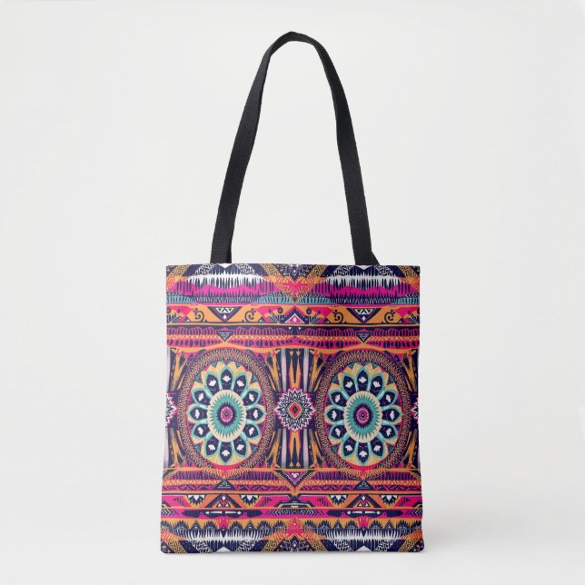 Tribal Rhapsody Tote Bag (Front)