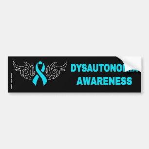 Tribal Ribbon...Dysautonomia Bumper Sticker