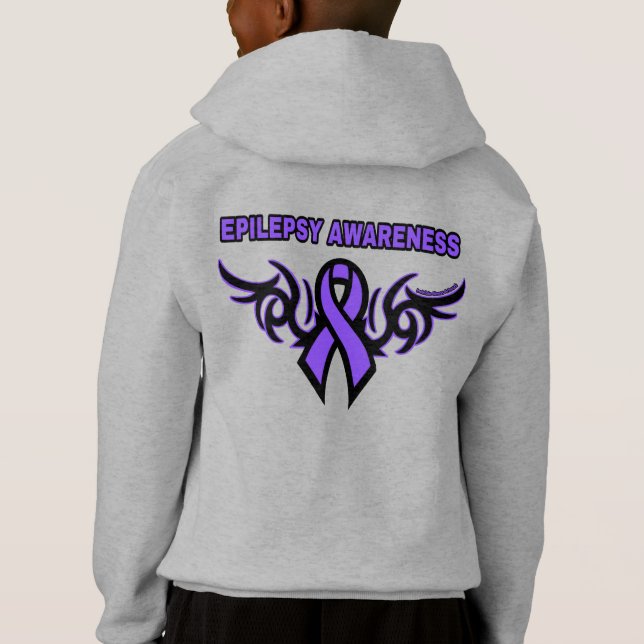 Tribal Ribbon...Epilepsy (Back)