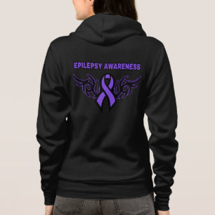 Tribal Ribbon...Epilepsy Hoodie