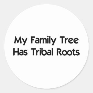 Tribal Roots Sticker (Round)