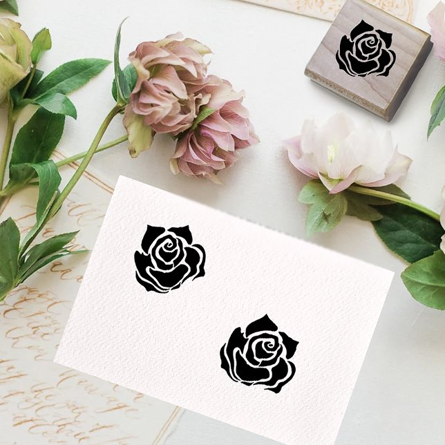 Tribal Rose Rubber Stamp (Creator Uploaded)