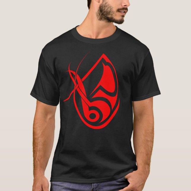 tribal rose T-Shirt (Front)
