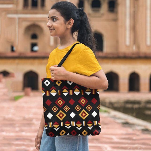 Tribal sacred geometry tote bag (Creator Uploaded)