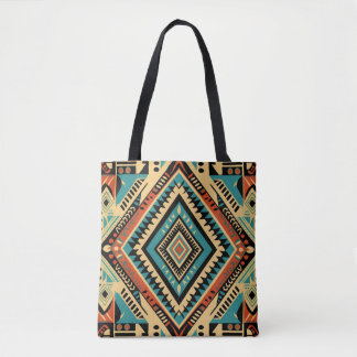 Tribal Sacred Semetry Tapestry Edition Tote Bag