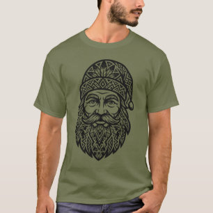 Tribal Santa Face T-Shirt