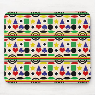 Tribal Scandinavian Nordic Pattern Design  Mouse Mat