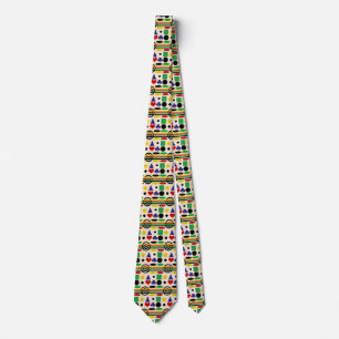 Tribal Scandinavian Nordic Pattern Design Tie