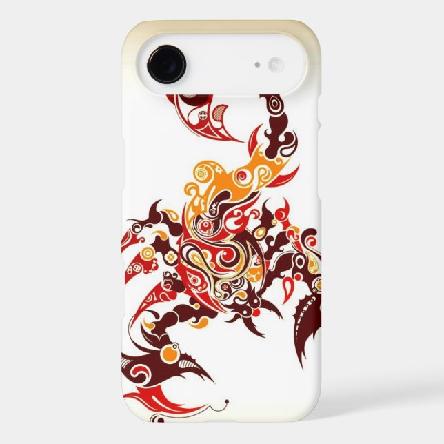Tribal Scorpion Case-Mate iPhone Case (Back)