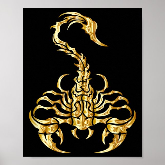 Tribal Scorpion Poster (Front)