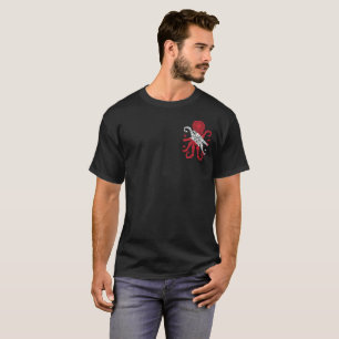 Tribal Scuba Flag Octopus T-Shirt