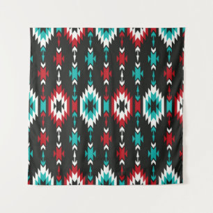 Tribal seamless colorful geometric pattern. Ethnic Tapestry