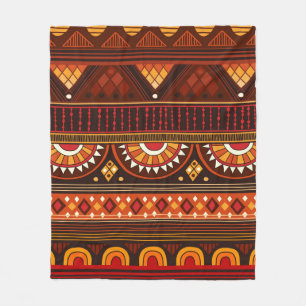 Tribal seamless pattern.  fleece blanket