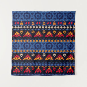 Tribal seamless pattern. tapestry