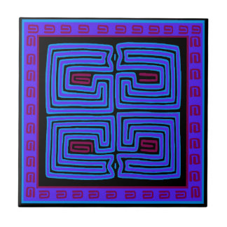Tribal Shaman Maze Tile