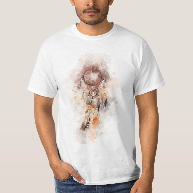 *~* Tribal . Shamanic Dream Catcher Shaman Sacred T-Shirt (Front)