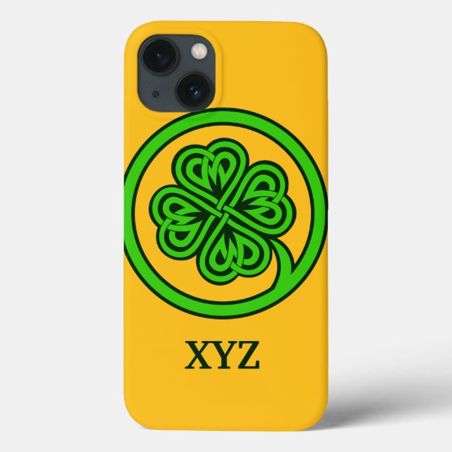 Tribal Shamrock custom cases (Back)