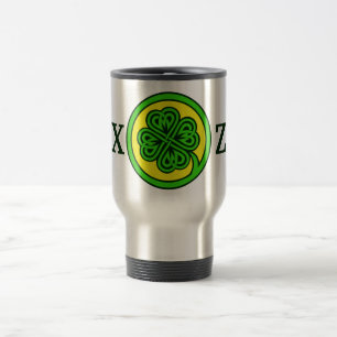 Tribal Shamrock custom mugs