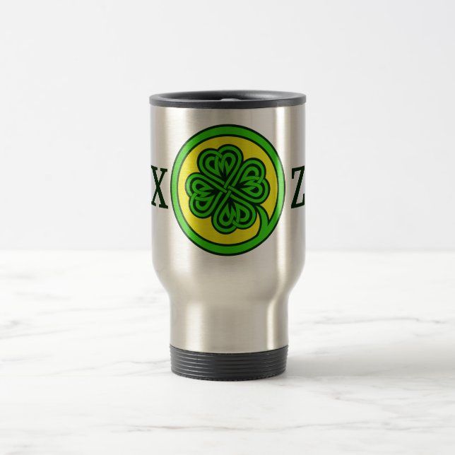 Tribal Shamrock custom mugs (Center)