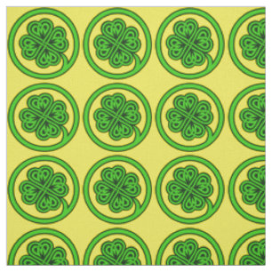 Tribal Shamrock customizable fabric