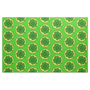 Tribal Shamrock customizable fabric