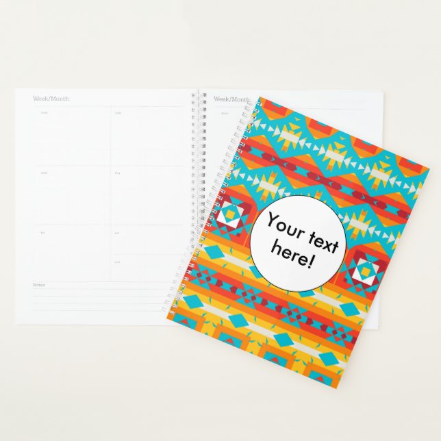 Tribal shapes rows planner (Display)