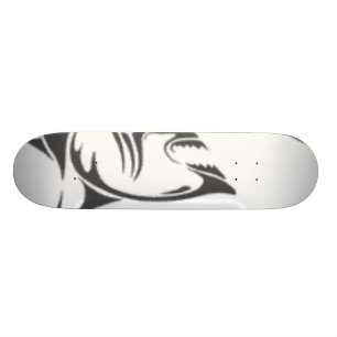 tribal shark deck skateboard