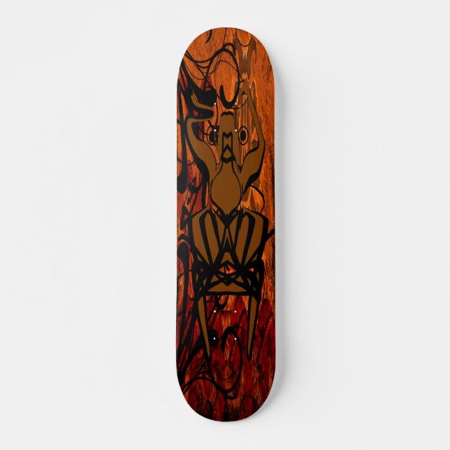 Tribal Skateboard (Front)