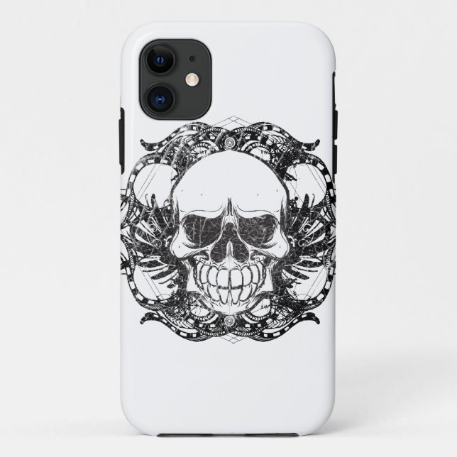 Tribal skull Case-Mate iPhone case (Back)