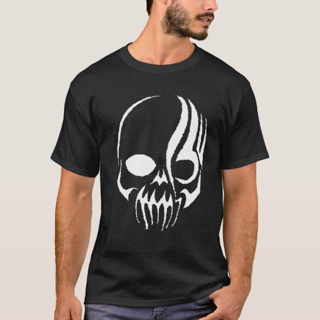 Tribal Skull T-Shirt (Front)