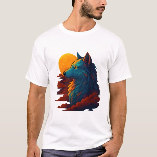 Tribal Spirit Animal  T-Shirt (Front)