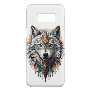 Tribal spirit wolf logo Case-Mate samsung galaxy s8 case