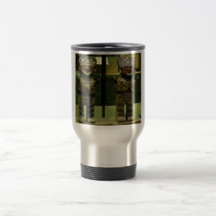 Tribal Statue CB Travel Mug