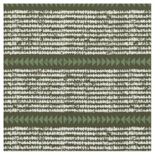 tribal stripes rustic green deep forest green fabric