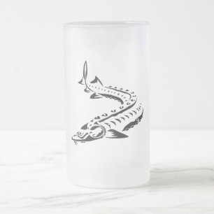 Tribal Sturgeon - Beer Mug